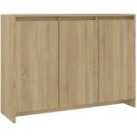 Buffet bahut commode armoire meuble de rangement organisateur cuisine salle de sjour salon sonoma 102 ...