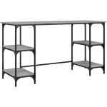 Helloshop26 - bureau table poste de travail meuble d'ordinateur informatique tude sonoma 140 x 50 x ...