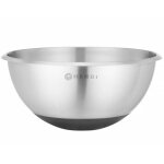 Hendi - bol de cuisine en acier avec base en silicone et tasse doseuse de 3 litres. 265x125mm