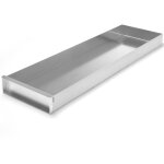 Hendi - plateau � confiserie en aluminium, ferm�, oblong, 580x200x(h)50mm 689868
