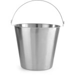Hendi - seau de cuisine en acier inoxydable dia. 310mm 12l 516744