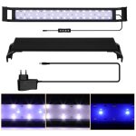 Einfeben aquarium led bleu blanc lumire clairage lampe pour poisson plantes, 35 - 50cm, 10w