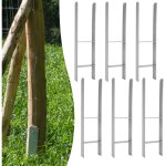Hengda - swanew 8x support de poteau ancre de poteau h pergola pied de poteau support de cl�ture ancre ...