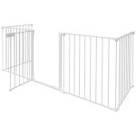 Hengda - swanew barrire pare feu avec portillon, barriere de securite enfant - animaux, pliable, longueur ...