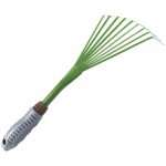 Herbe rake balai  feuilles neuf dents rteau pratique dents dbris d'herbe rteau gazon grand rteau ...