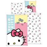 Herding - hello kitty parure de lit hello kitty bow 135 x 200 cm 80 x 80 cm 4471227050