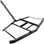 Wiltec - herse de nivellement de prairie noire 172 x 90 cm acier herse traîné tracteur à gazon atv utv ... Wiltec - herse de nivellement de prairie noire 172 x 90 cm acier herse traîné tracteur à gazon atv utv ...