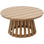 Hesperide - table d appoint de jardin ronde osuna 80 x 80cm en acacia - hespride