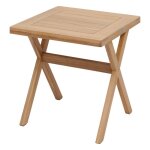 Hesperide - table de jardin carre xenia 2 places en acacia - hespride