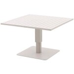 Hesperide - table de jardin relevable carr�e en aluminium salimia