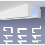 Heximo profilé de joint d'ombre led moulures, éclairage indirect xps polystyrene plafond sec: 1. 7 mètres ... Heximo profilé de joint d'ombre led moulures, éclairage indirect xps polystyrene plafond sec: 1. 7 mètres ...