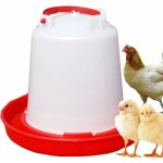 Abreuvoir mangeoire pour poules et poussins, mangeoire en plastique , poussin abreuvoir poulet avec  ...