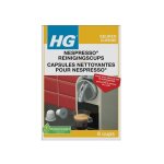 Hg - capsules nettoyantes pour nespresso�