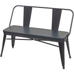 Hhg - jamais utilis] banc  2 places 438, pour vestiaire, salle  manger, design industriel - vintage, ...