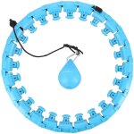 Hhw01 hula hoop bleu avec poids hms