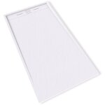 Hiemal receveur de douche 90 x 170 cm r�sine blanc aspect ardoise + bonde incluse - salle de bain