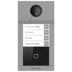 Hikvision ds - kv8413 - wme1(b) interphone video wifi / ip 4 bouton de sonnette avec camera 2. 0mpx et ...