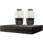 Hikvision - kit de vidosurveillance filaire poe - nvr et 2 camras motorises