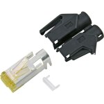 Hirose electronic - connectique rj45 cat6a hirose tm31 rj45c6a - rt rj45 m�le, droit p�le: 8p8c rouge ...