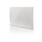 Hjm - radiateur electrique a inertie fonte 1500 w spring ii horizontal blanc