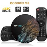 Hk1max smart tv box android 9. 0 4go + 64go 2. 4g - 5g wifi bt4, 0 rk3318 quad core 4k hk1 max d�codeur ...