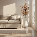 Hoerfuriy - arbre artificiel en automne - 120 cm - �rable artificiel en pot - d�coration d'int�rieur ...