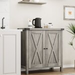 Buffet - armoire de cuisine - style maison de campagne - avec 2 portes et �tag�res - 76 x 40 x 80 cm ...
