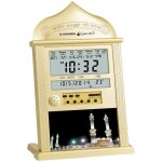 Horloge murale avec alarme musulmane azan, horloge de prière musulmane, calendrier azan, horloge murale ... Horloge murale avec alarme musulmane azan, horloge de prière musulmane, calendrier azan, horloge murale ...