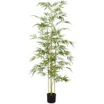 Hoerfuriy - plante artificielle bambou arbre artificiel hauteur 150 cm avec pot, d�coration interieur, ...