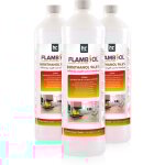 Hfer chemie gmbh - flambiol biothanol 96, 6% premium 1 l - pour chemine de table, chemine & dco ...