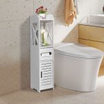 Hofuton meuble de salle de bain, armoire de toilette, 80 x 15 x 15 cm, blanc Hofuton meuble de salle de bain, armoire de toilette, 80 x 15 x 15 cm, blanc