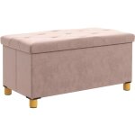 Homcom - banc coffre style chesterfield effet capitonné dim. 76l x 38l x 38h cm piètement bois velours ... Homcom - banc coffre style chesterfield effet capitonné dim. 76l x 38l x 38h cm piètement bois velours ...