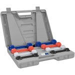 Homcom - ensemble d'halt�res courtes total 10 kg - collaboration aosom. fr x ffhandball - paires de 0, ...