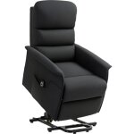 Homcom - fauteuil de relaxation électrique télécommande - fauteuil releveur inclinable, repose - pied ... Homcom - fauteuil de relaxation électrique télécommande - fauteuil releveur inclinable, repose - pied ...