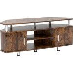 Homcom - meuble banc tv design contemporain 2 portes niche centrale étagère grand plateau chromé effet ... Homcom - meuble banc tv design contemporain 2 portes niche centrale étagère grand plateau chromé effet ...