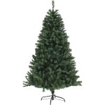 Sapin de noël artificiel h. 180 cm 1 000 branches ignifugées effet réaliste vert Sapin de noël artificiel h. 180 cm 1 000 branches ignifugées effet réaliste vert