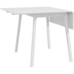 Table  manger pliante un abattant - 3, 4 personnes - bois de pin blanc
