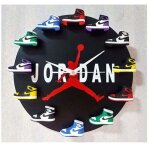 Home 30cm aj1 - 12 horloge murale , cadran horloge pour la maison salon chambre bureau caf� bar decor ...