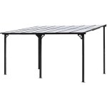 Home deluxe abri de terrasse en aluminium eco anthracite - 300 x 420 cm