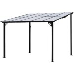 Home deluxe abri de terrasse en aluminium eco anthracite - 300 x 300 cm Home deluxe abri de terrasse en aluminium eco anthracite - 300 x 300 cm