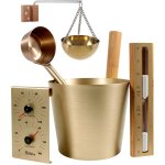 Accessoires pour sauna thera - gold - home deluxe