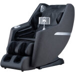 Home deluxe - fauteuil de massage corvia avec rembourrage en tissu premium - anthracite