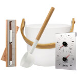 Home deluxe - i accessoires pour sauna miyu - blanc
