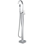 Home deluxe - robinetterie design sur pied sky couleur : inox