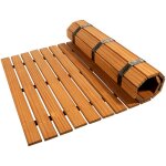 Home deluxe tapis de sauna en bois sanya - naturel Home deluxe tapis de sauna en bois sanya - naturel