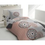 Home linge passion - parure de couette 2 pieces coton 57 fils rose 140 x 200 cm - yucatan Home linge passion - parure de couette 2 pieces coton 57 fils rose 140 x 200 cm - yucatan