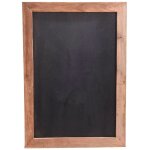 Home - styling - collection tableau ardoise noir et bois 100 x 70 cm