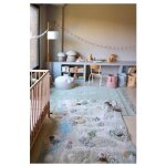 Homemaison - tapis de jeu en coton lavable en machine enfant path of nature crème 120x160 Homemaison - tapis de jeu en coton lavable en machine enfant path of nature crème 120x160