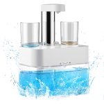 Homemiyn - distributeur automatique de bain de bouche 550 ml ? �l�gance et pr�cision sans contact