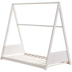 Homy france - lit pour enfant tipi 90x190cm blanc Homy france - lit pour enfant tipi 90x190cm blanc